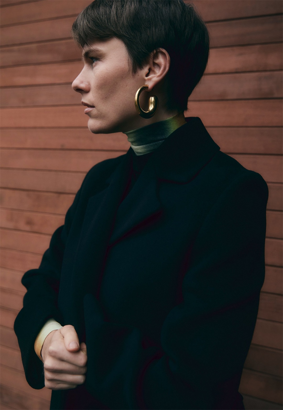 Filippa K SOFT BELTED COAT - Klassischer Mantel - black/schwarz