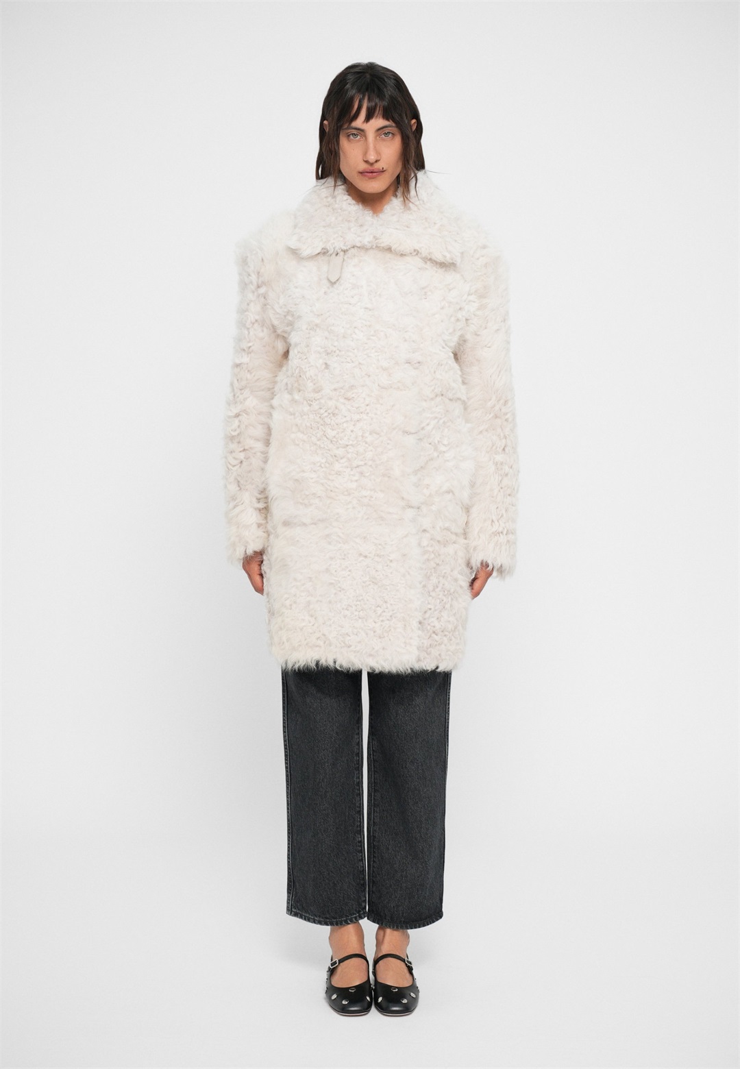 Filippa K REVERSIBLE COAT - Wintermantel - cream white/weiß