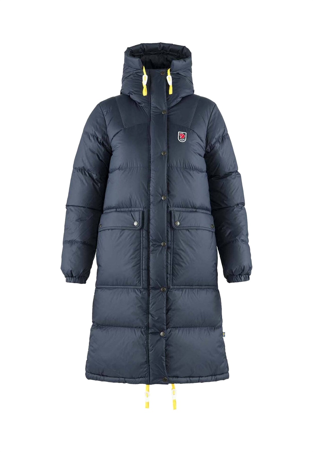 Fjällräven EXPEDITION LONG DOWN PARKA W - Daunenmantel - navy/blau