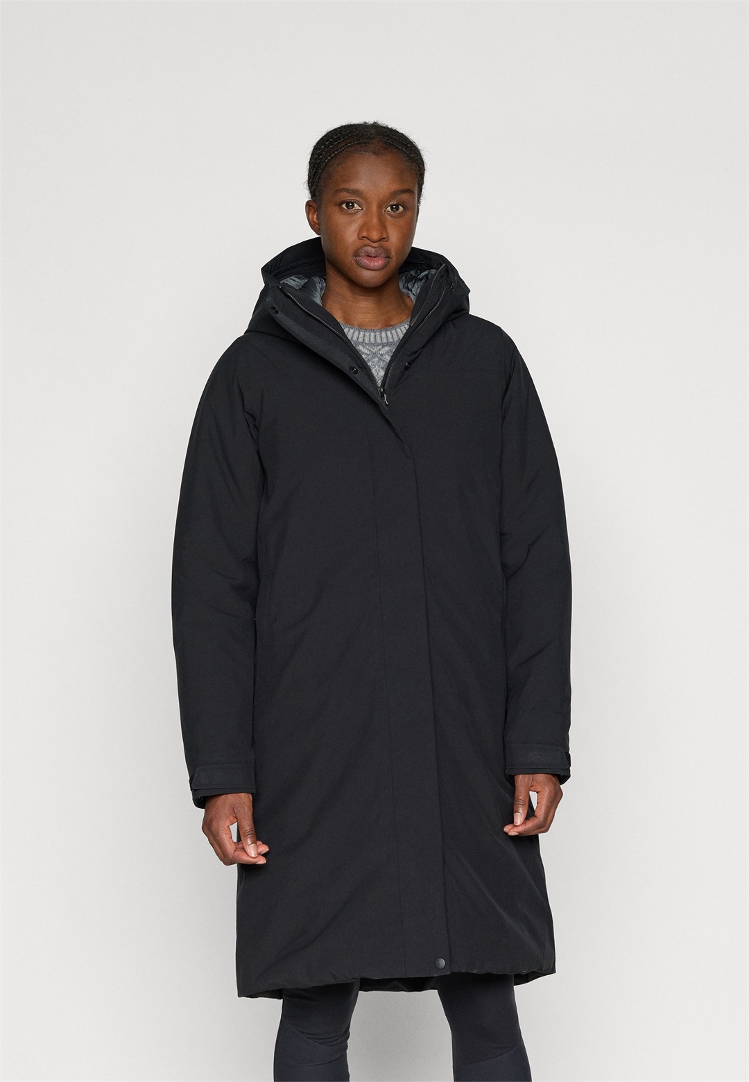 Fjällräven HC HYDRATIC PADDED PARKA W - Parka - black/schwarz