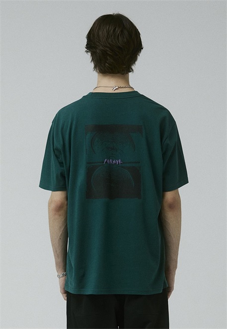 Former DROID CRUX UNISEX - T-Shirt print - petrol/tanne