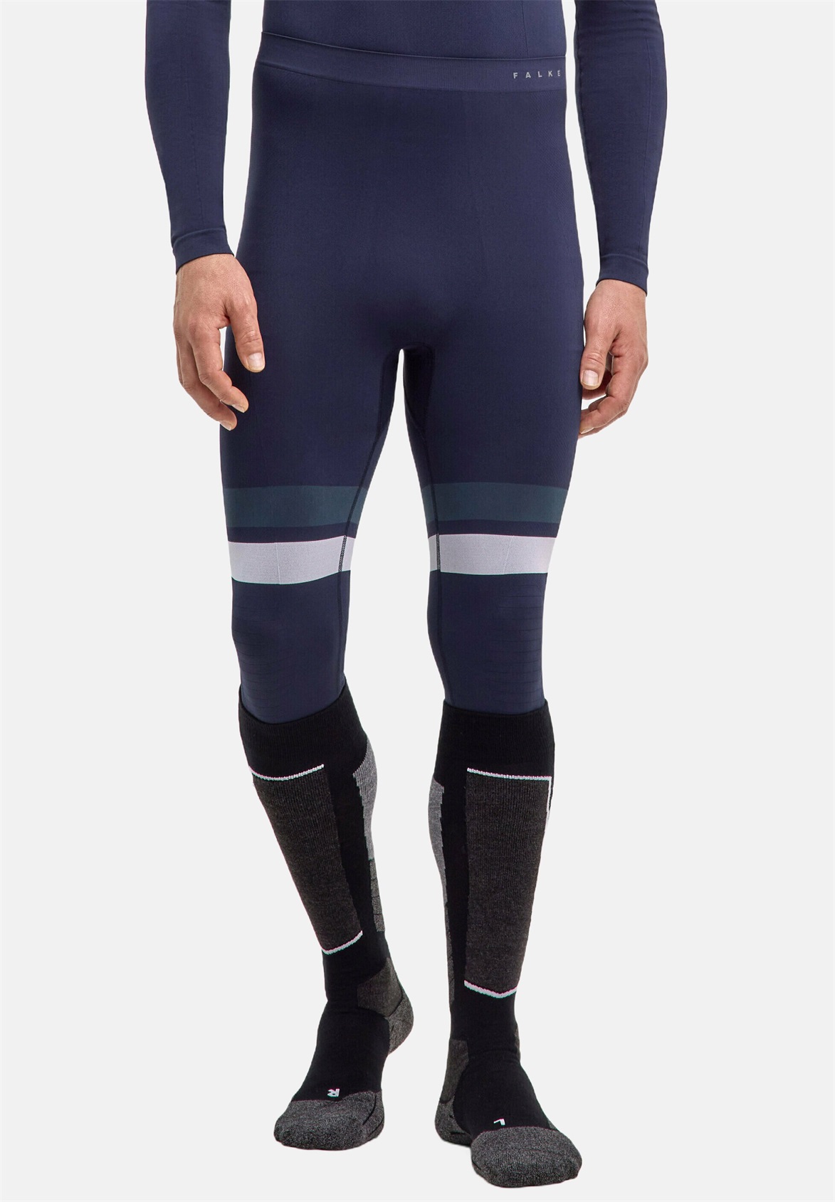 FALKE 3/4 - Unterhose lang - space blue/blau