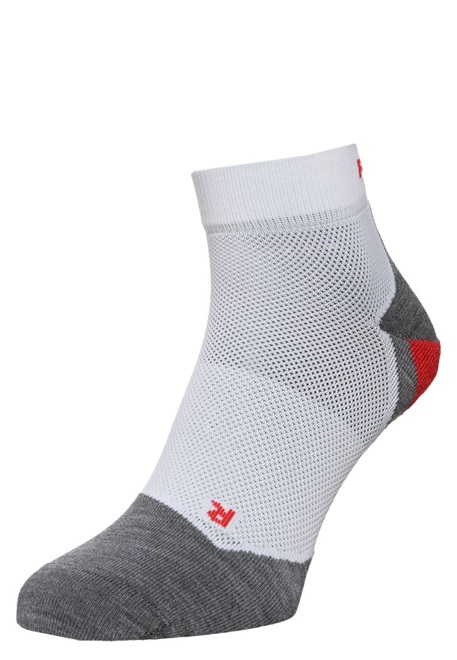 FALKE RU5 SHORT RUNNING LIGHT CUSHIONING - Sportsocken - white/grey/weiß