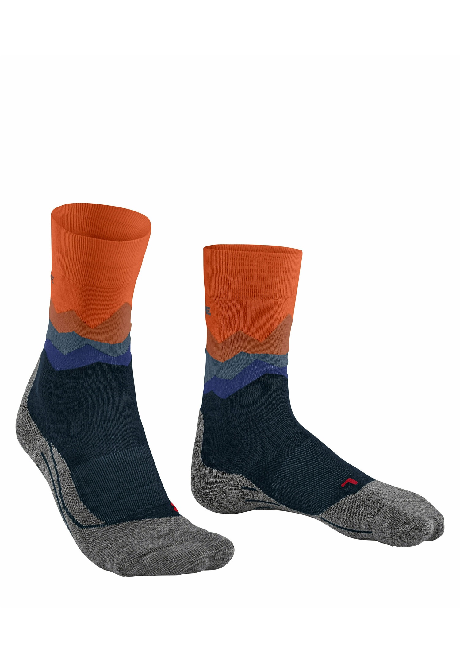 FALKE TK2 CREST - Sportsocken - marine/dunkelblau meliert