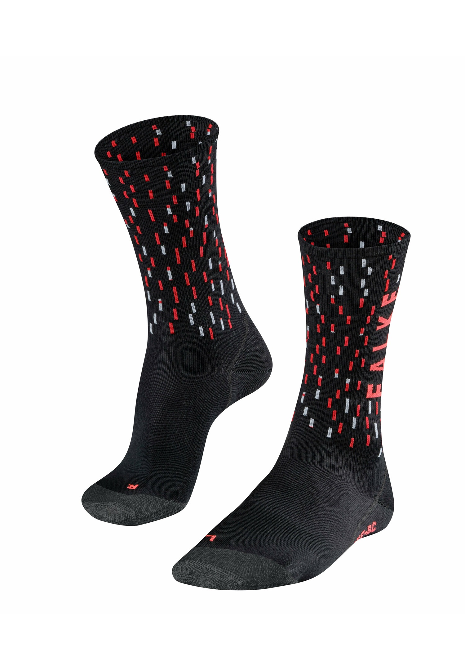 FALKE BC IMPULSE PELOTON UNISEX - Sportsocken - black/schwarz-metallic