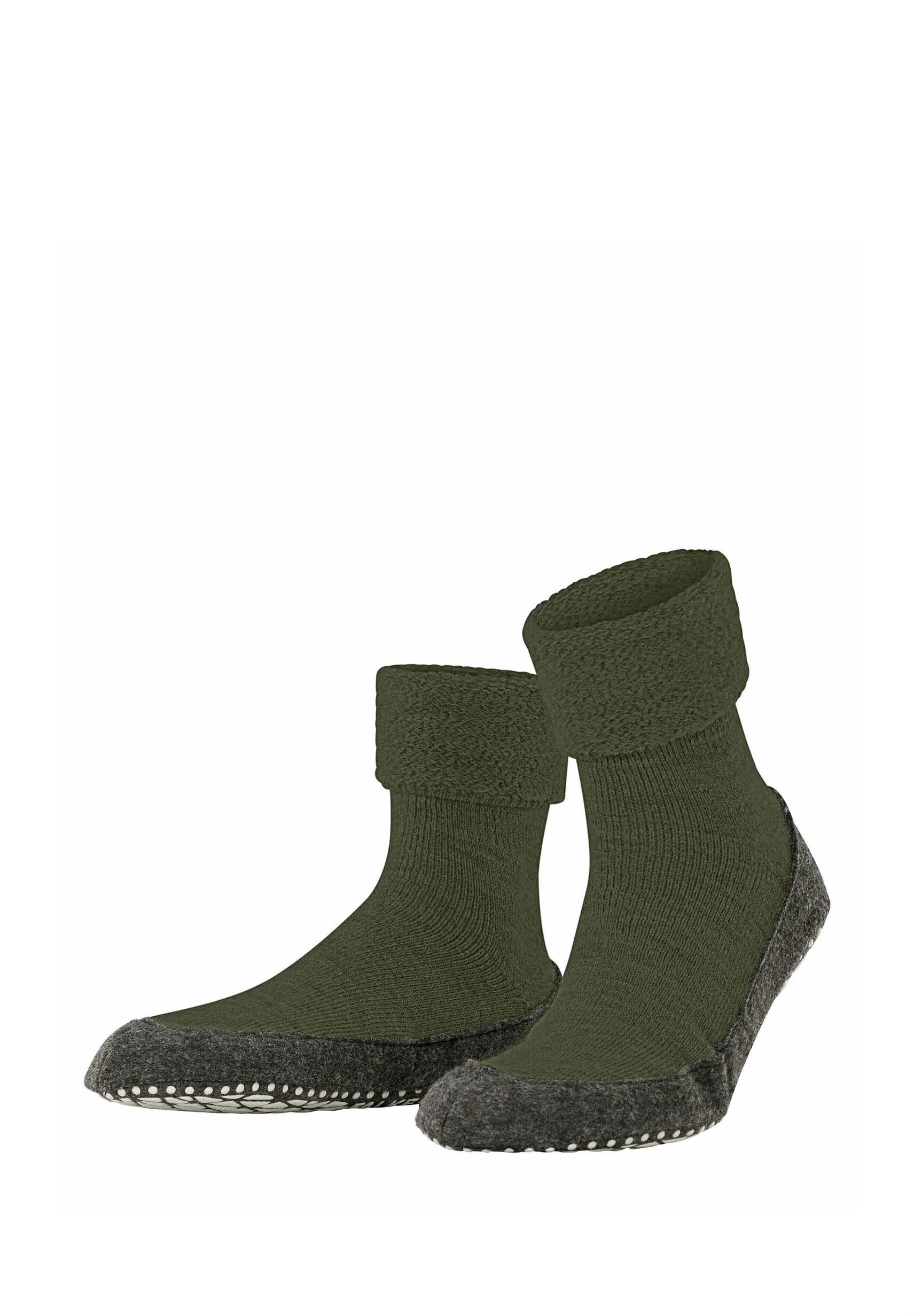 FALKE COSYSHOE - Socken - dark moss/grün