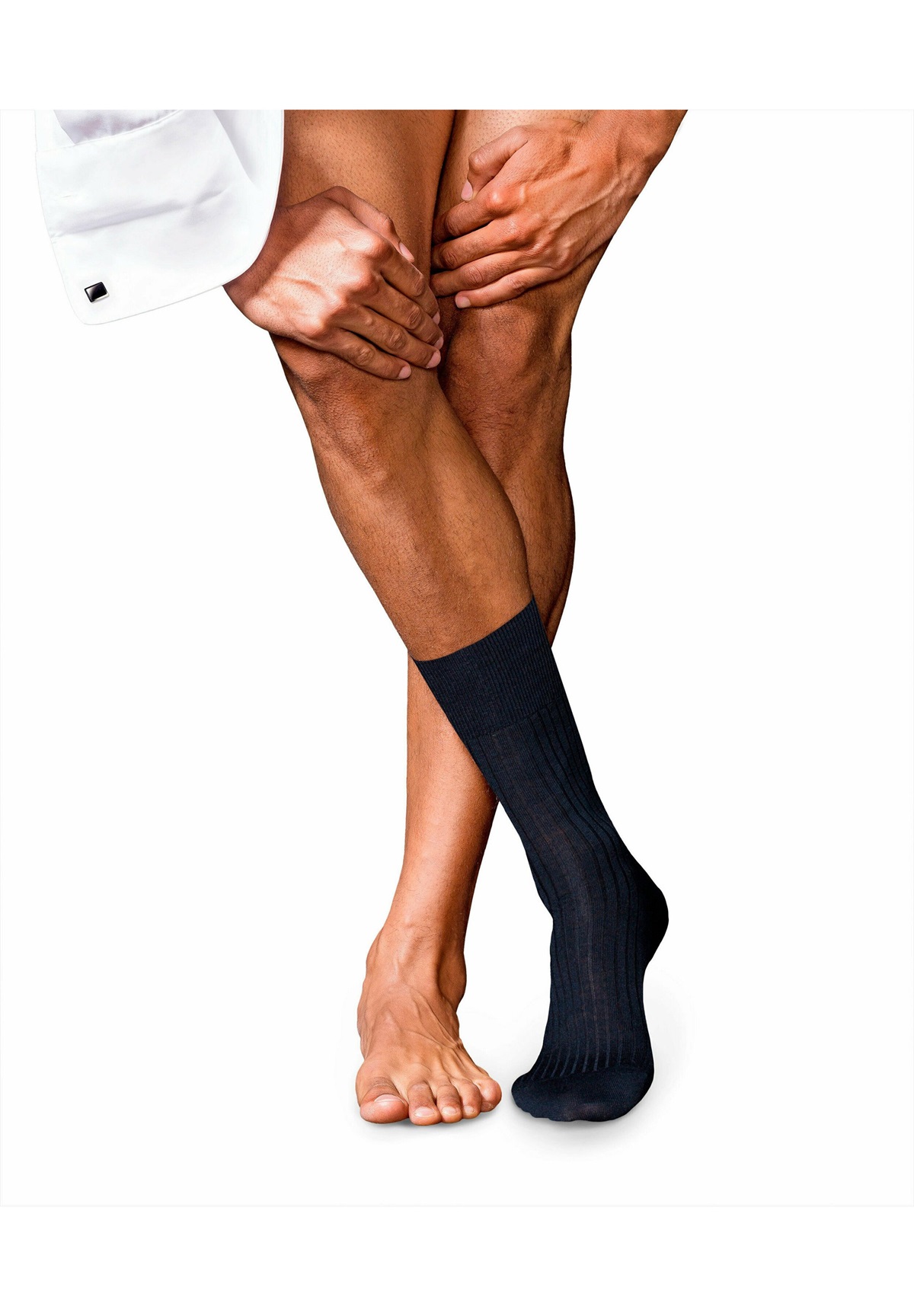 FALKE NO. 7 - Socken - dark navy/dunkelblau