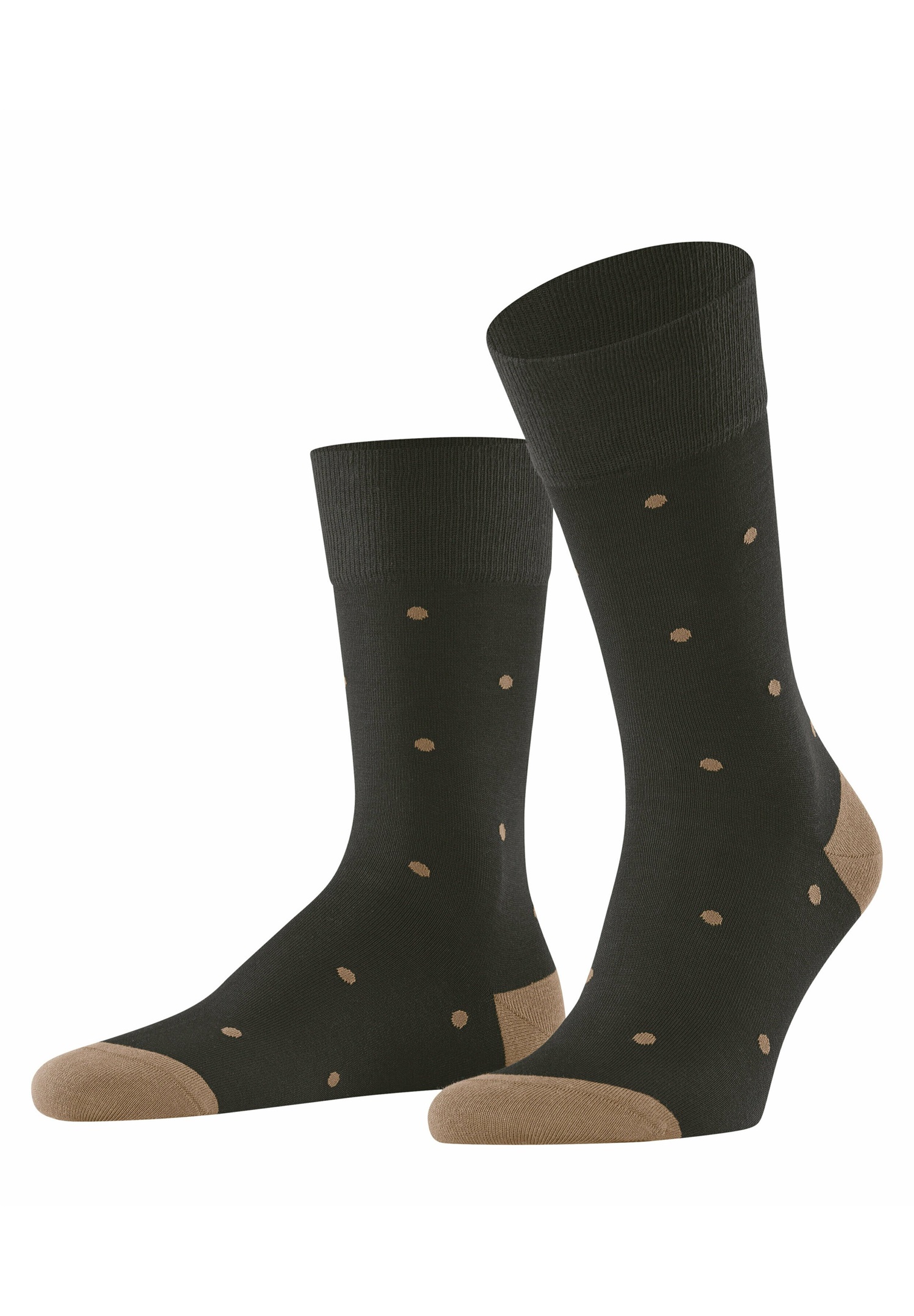 FALKE DOT - Socken - brown/braun meliert