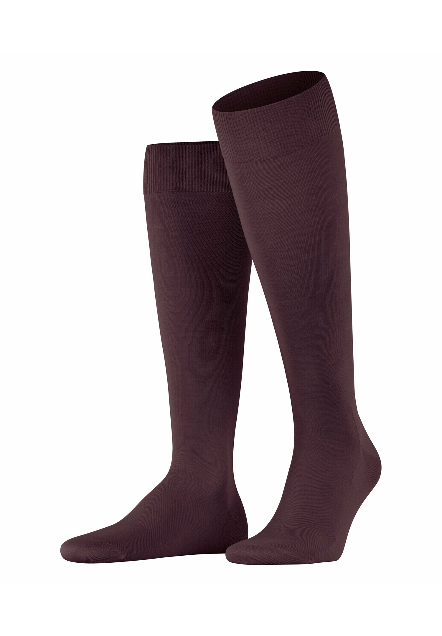 FALKE CLIMAWOOL - Kniestrümpfe - barolo/bordeaux