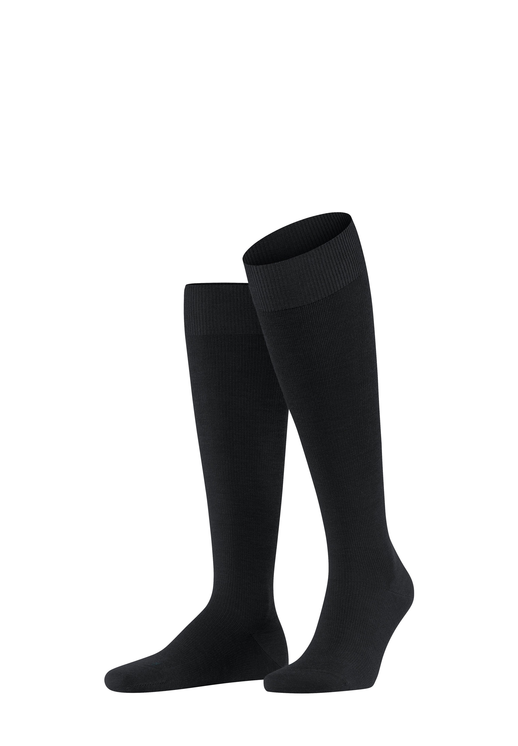 FALKE ENERGIZING - Kniestrümpfe - black/schwarz