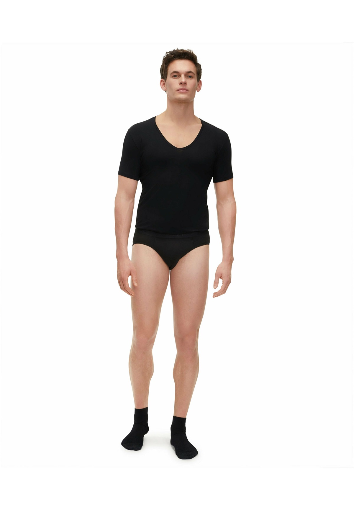 FALKE DAILY COMFORT 2-PACK - Slip - black/schwarz