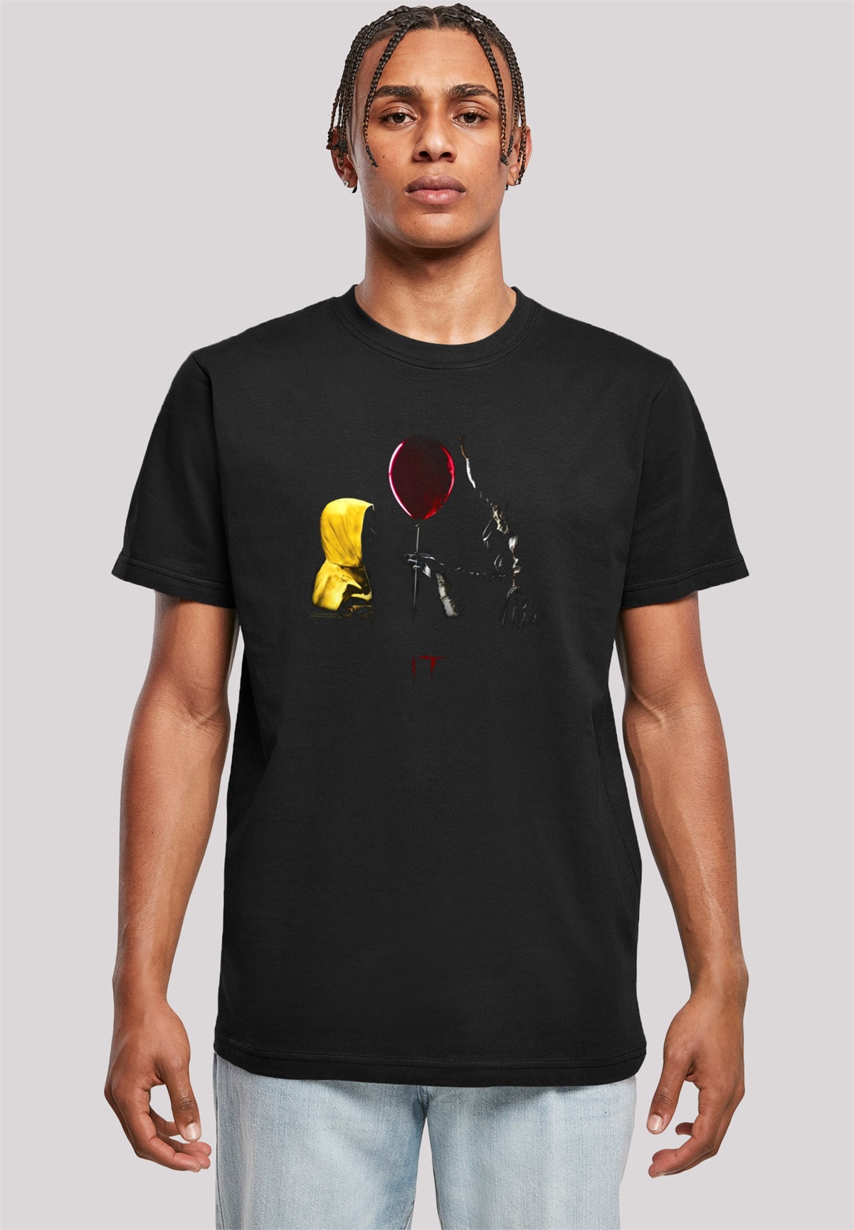 F4NT4STIC IT GEORGIE BALLOON - T-Shirt print - black/schwarz