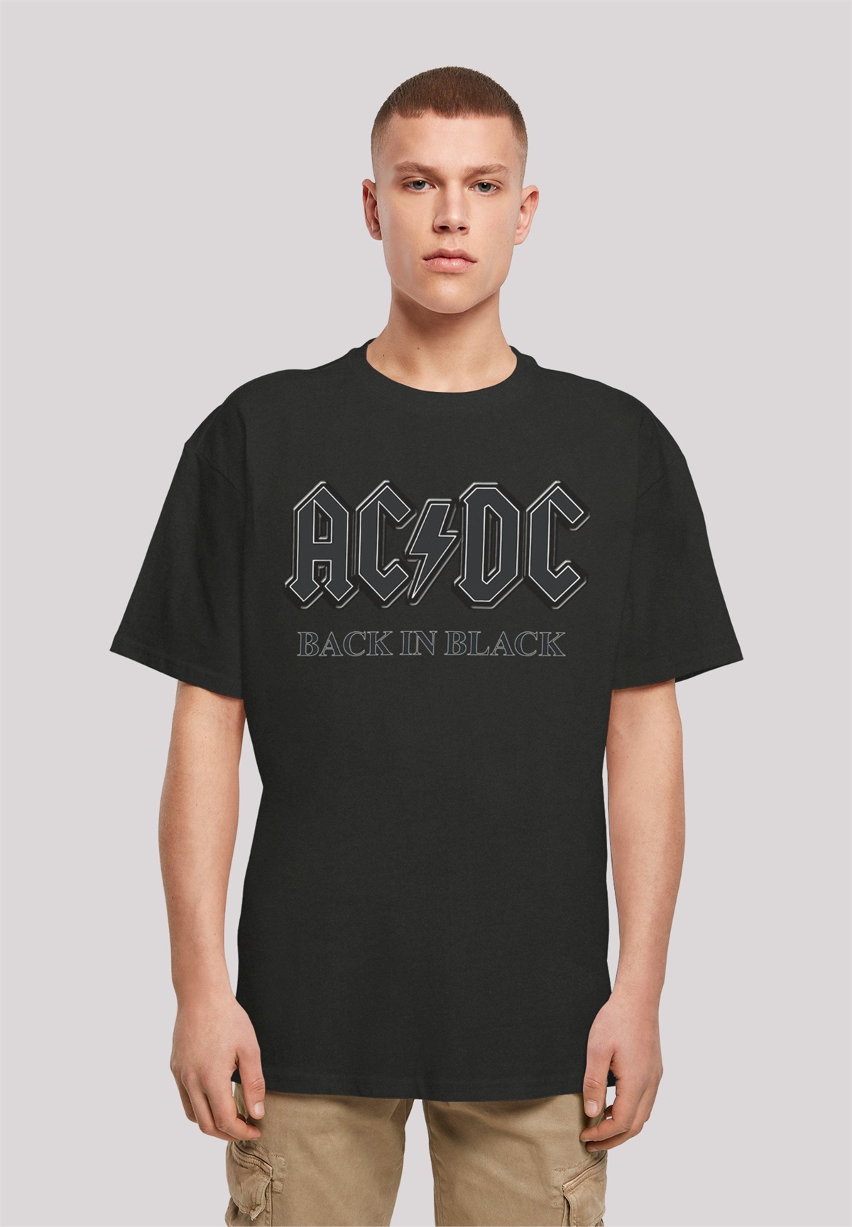 F4NT4STIC ACDC ROCK BAND - T-Shirt print - black/schwarz