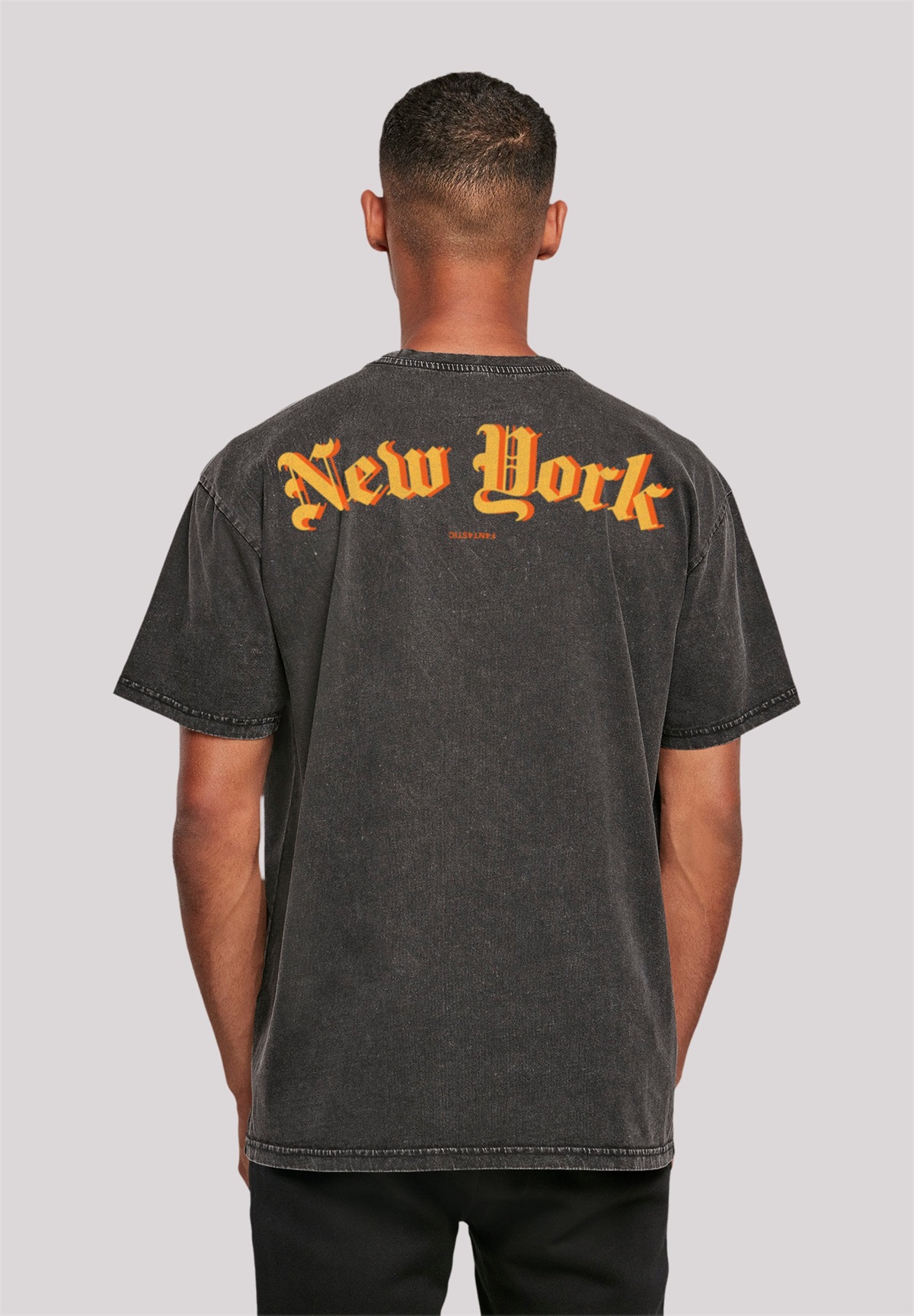 F4NT4STIC NEW YORK - T-Shirt print - schwarz