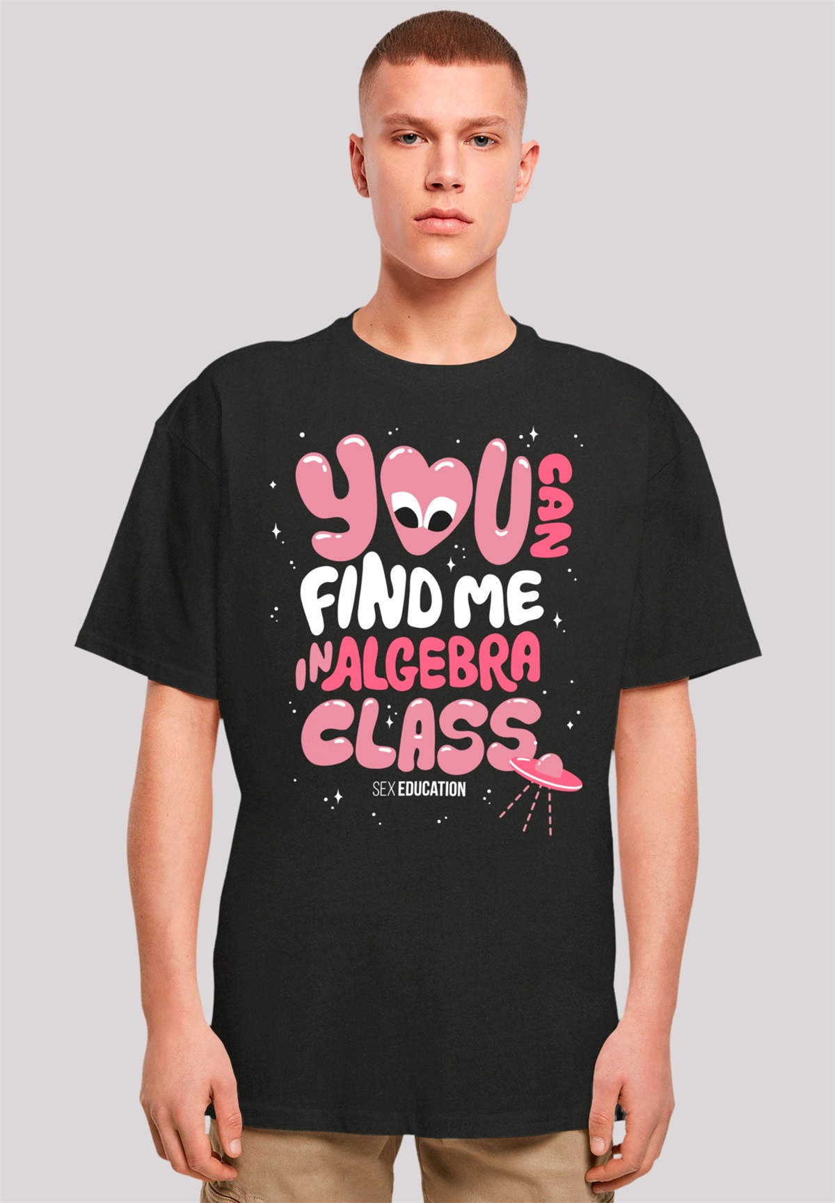 F4NT4STIC SEX EDUCATION YOU CAN FIND ME IN ALGEBRA CLASS NETFLIX TV SERIES - T-Shirt print - schwarz