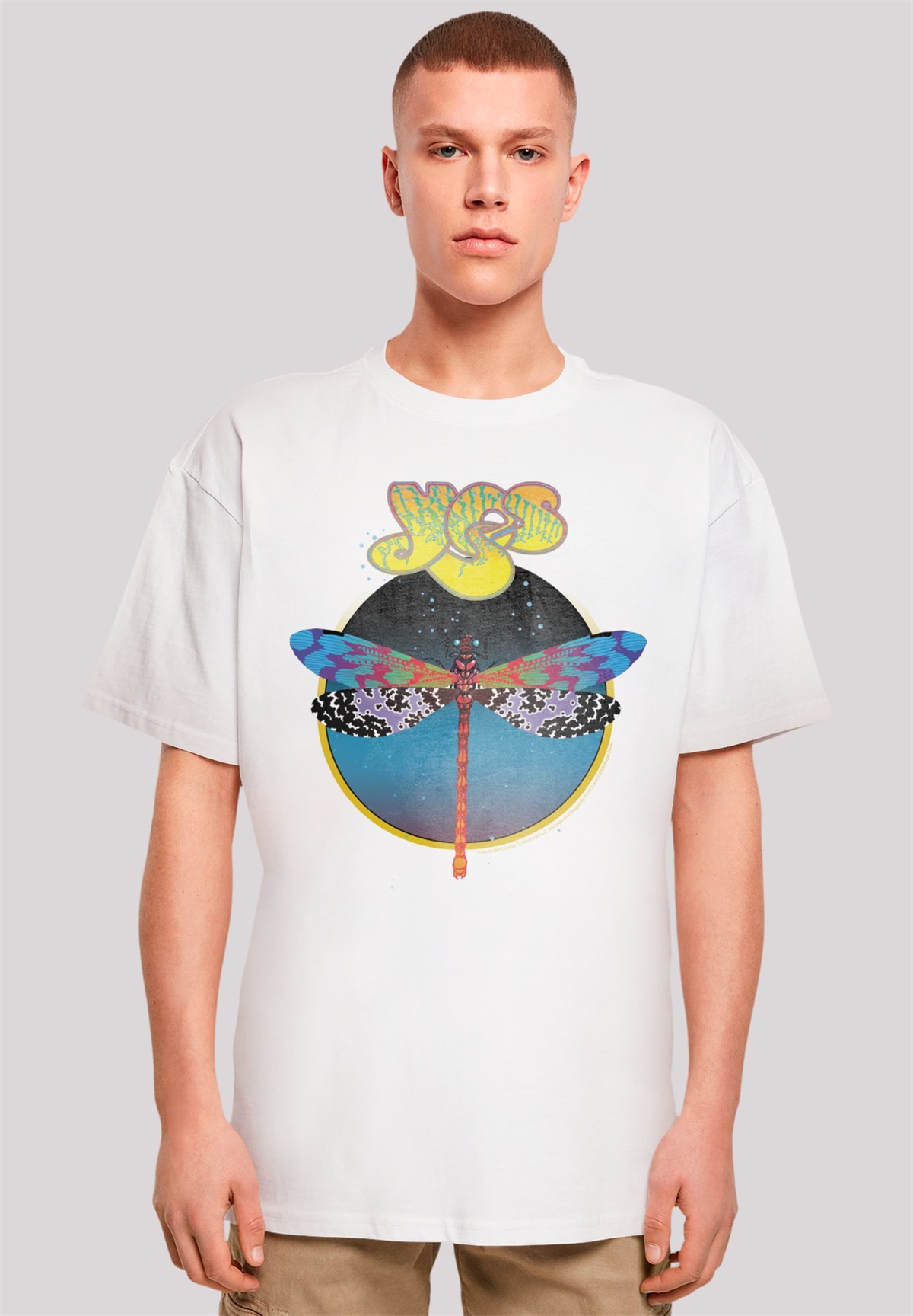 F4NT4STIC YES DRAGONFLY TOUR V1 - T-Shirt print - weiß