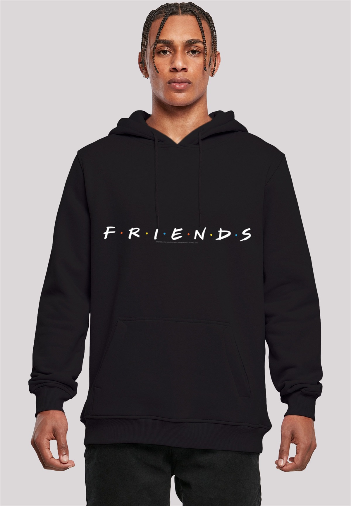 F4NT4STIC FRIENDS TV - Kapuzenpullover - black/schwarz