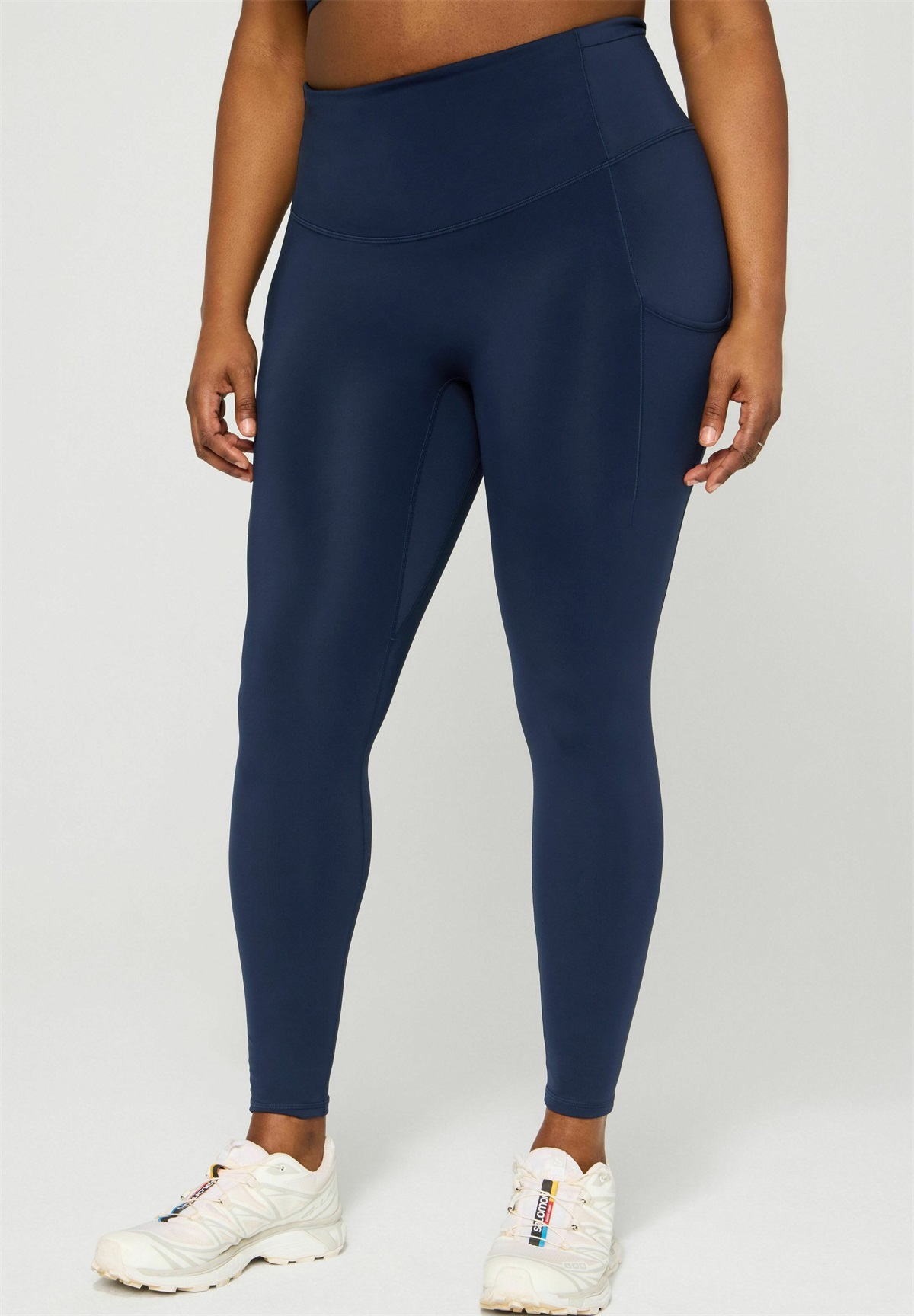 Fabletics ANYWHERE MOTION HIGH-WAIST - Tights - dunkelblau