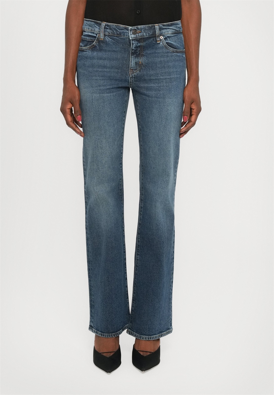 FRAME THE RODEO - Jeans Slim Fit - blue denim