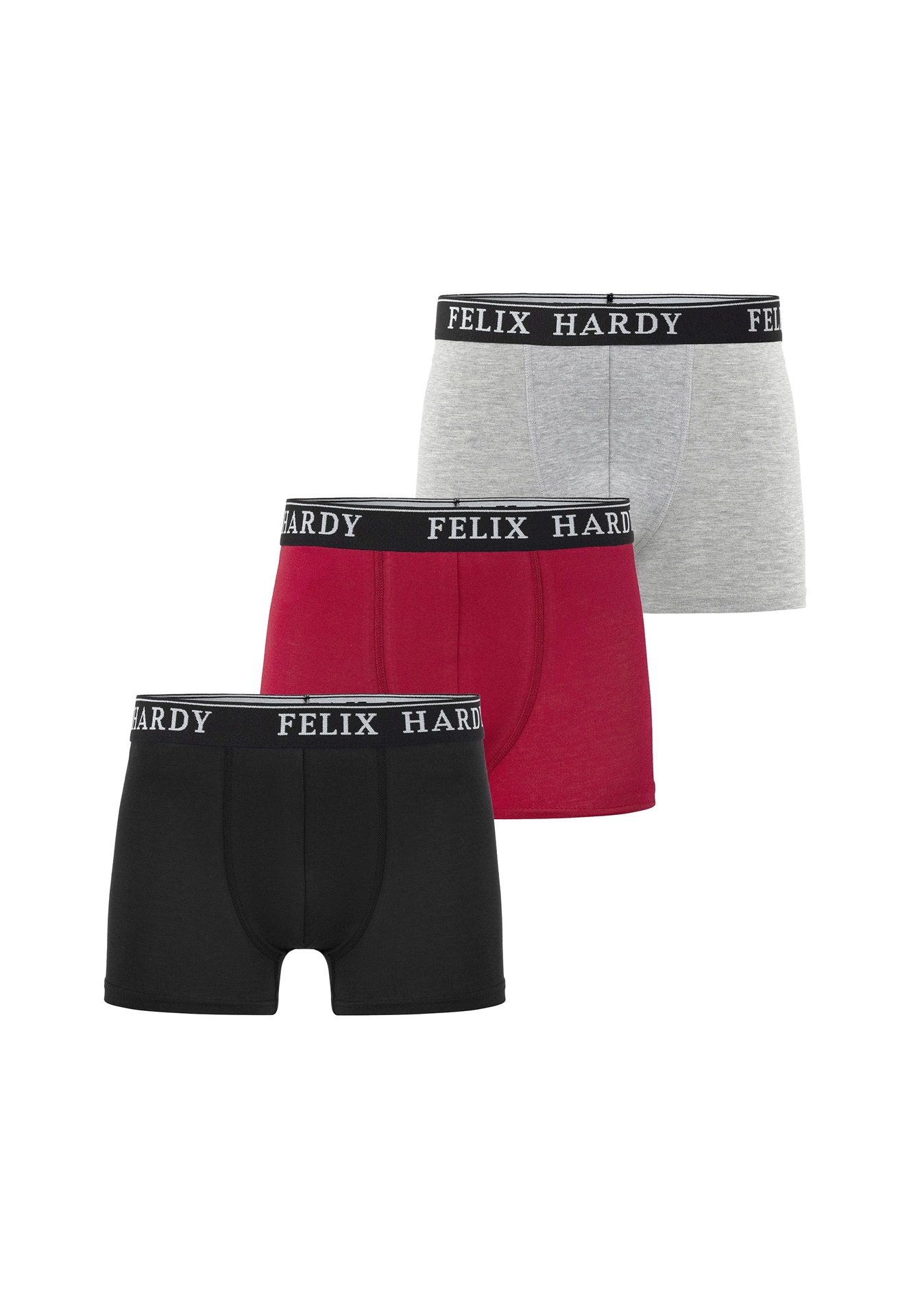 Felix Hardy 3 PACK BOXER - Boxer Briefs - red/rot