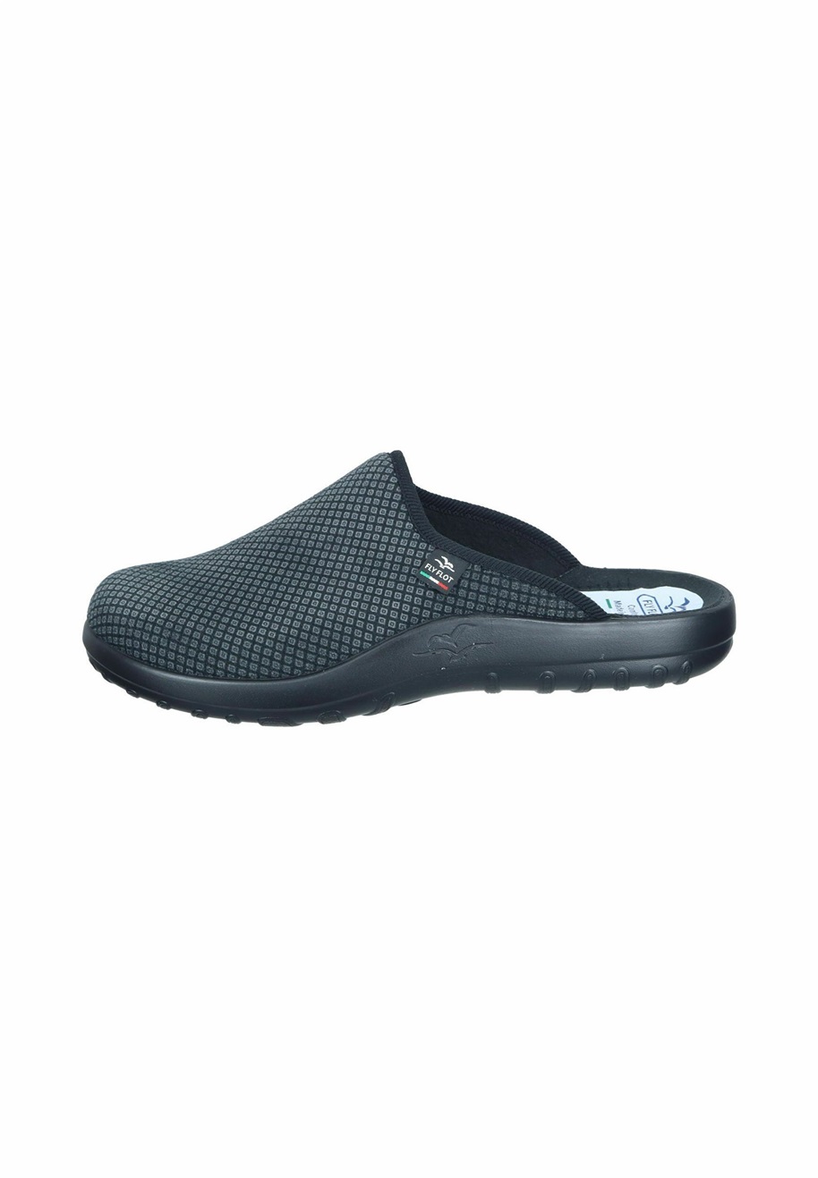 Fly Flot Hausschuh - schwarz