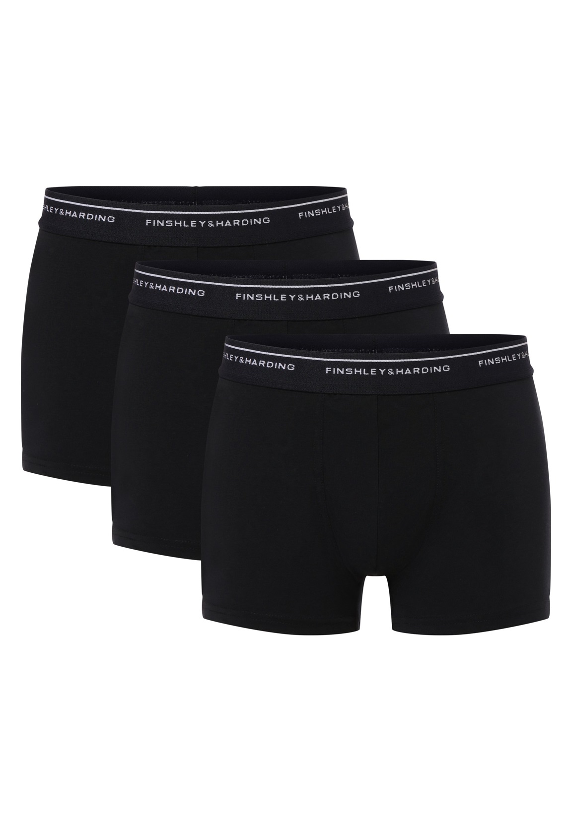FINSHLEY & HARDING 3 PACK - Boxer Briefs - marine/blau