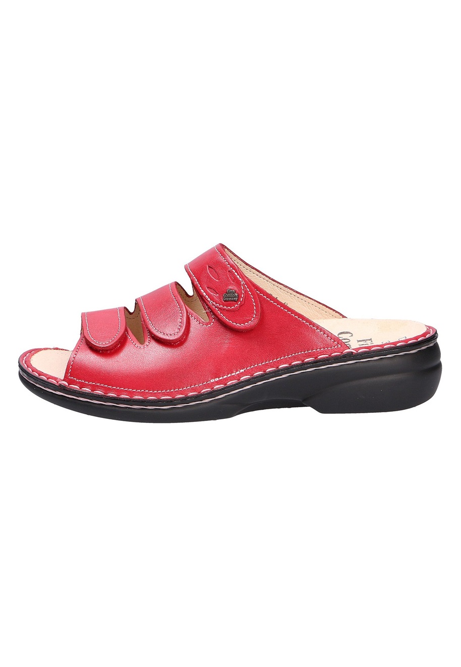 Finn Comfort Pantolette flach - pomodore/rot