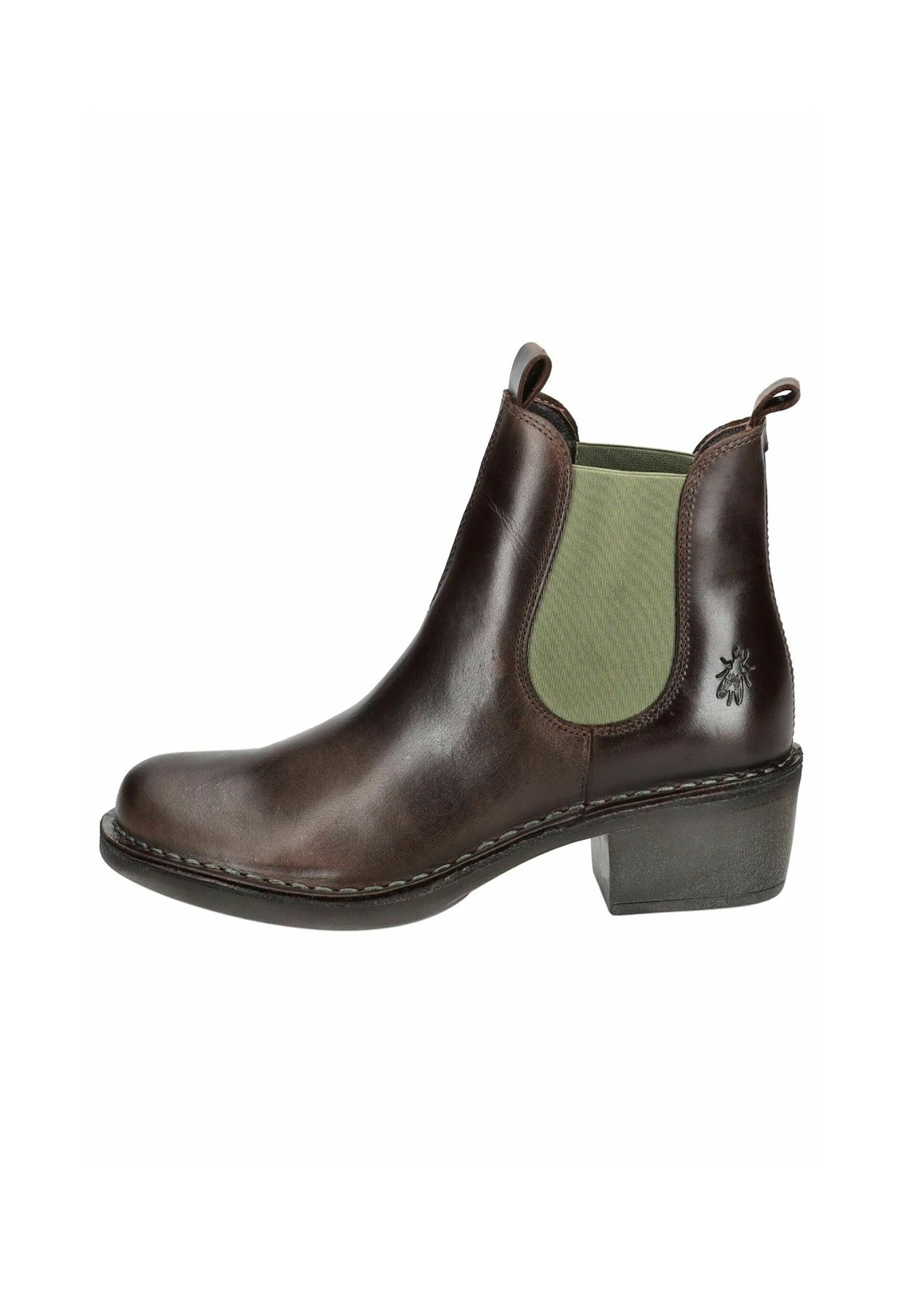 Fly London Stiefelette - dk.brown (greenlastic) 011/dunkelbraun