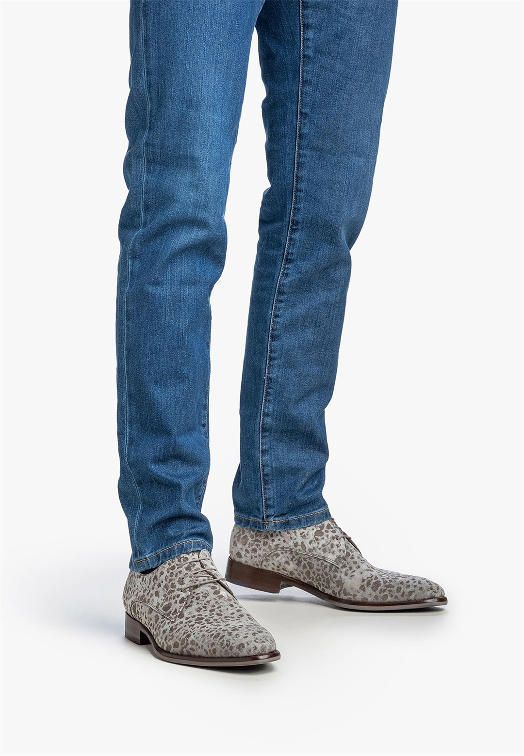 Floris van Bommel Schnürer - grey/grau