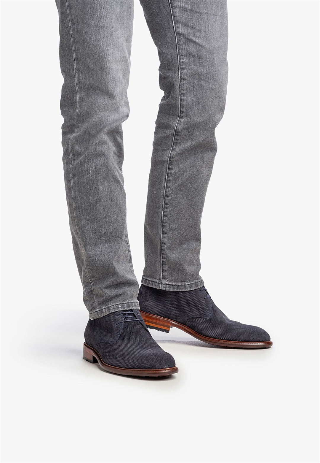 Floris van Bommel Schnürstiefelette - darkblue/dunkelblau