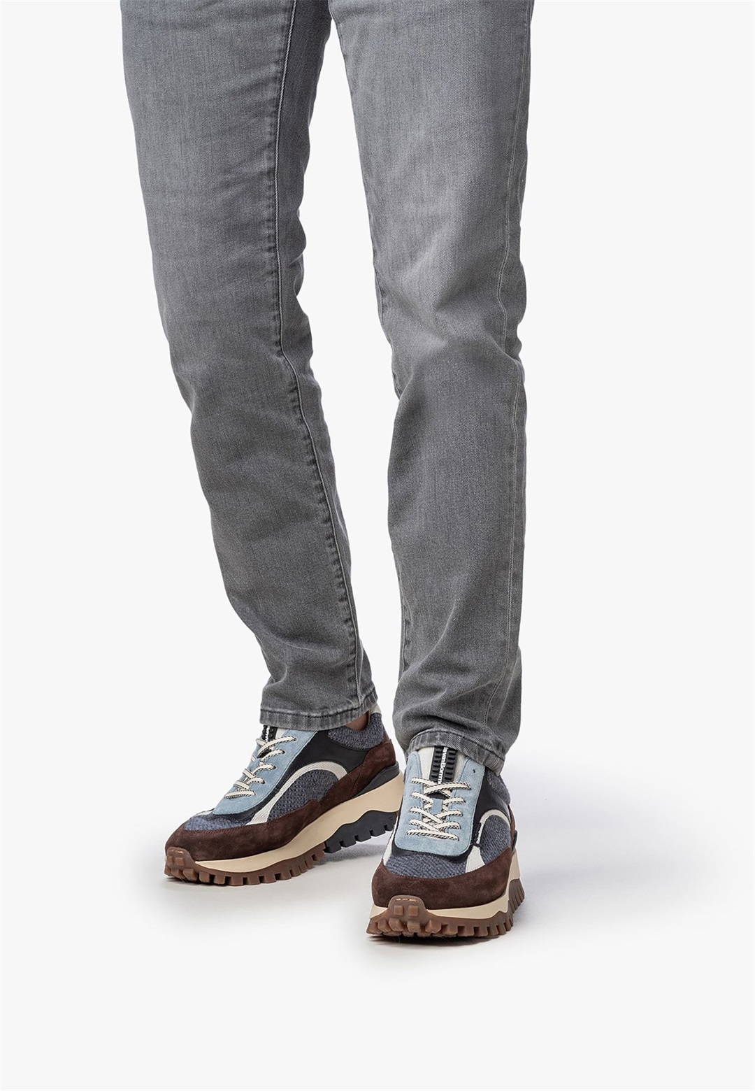 Floris van Bommel DE GROMMER 05 - Sneaker low - grey/grau