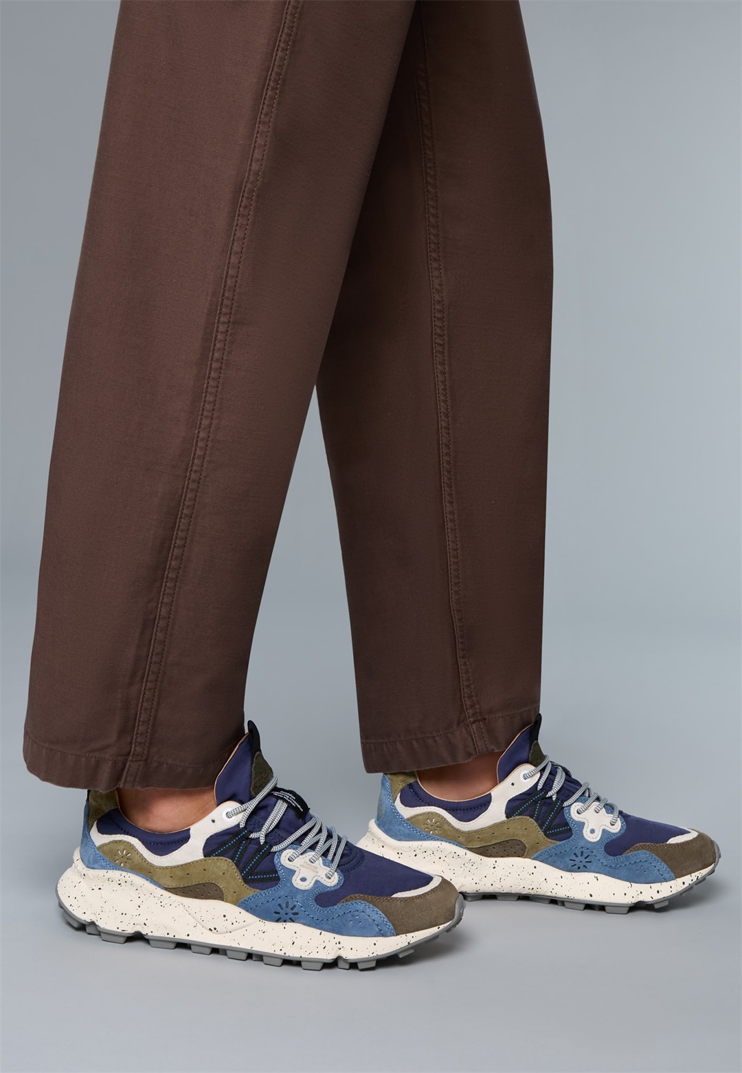 Flower Mountain YAMANO - Sneaker low - blue/blue denim