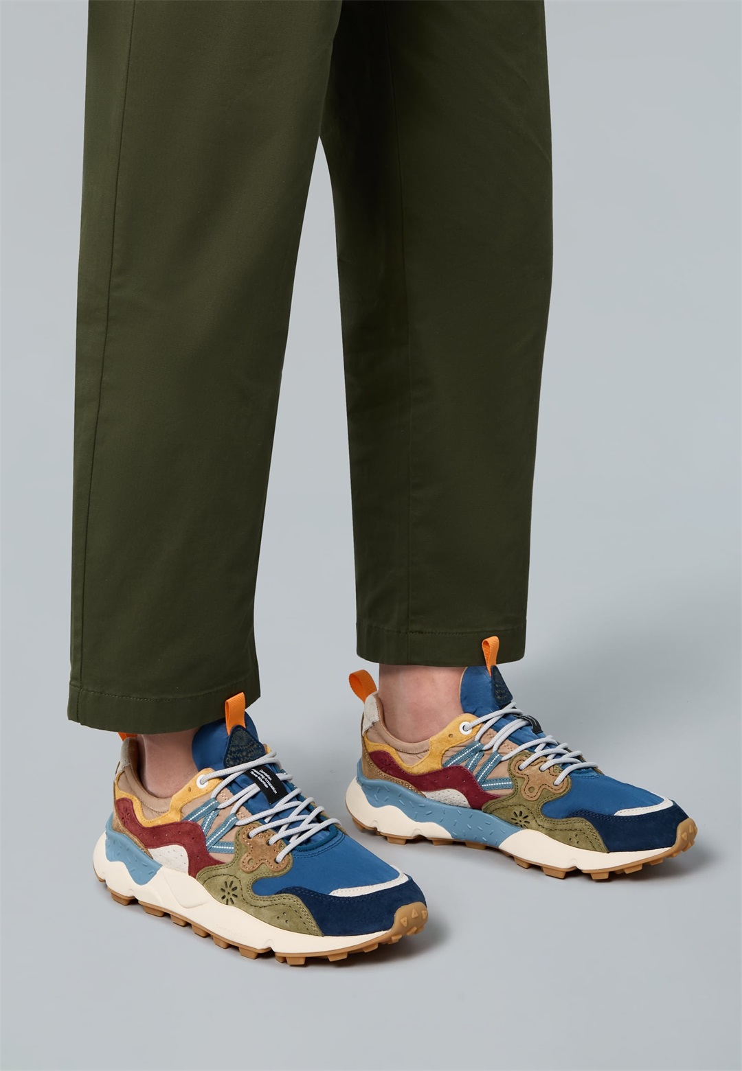 Flower Mountain YAMANO - Sneaker low - blau grün/blau