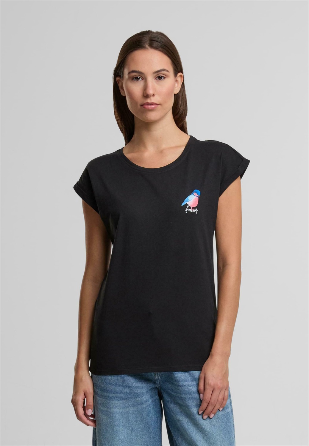 Forvert SAN LUIS - T-Shirt print - black/schwarz