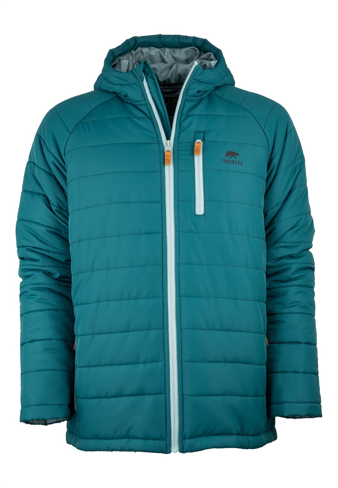 FORSBERG Winterjacke - emerald mint/mint