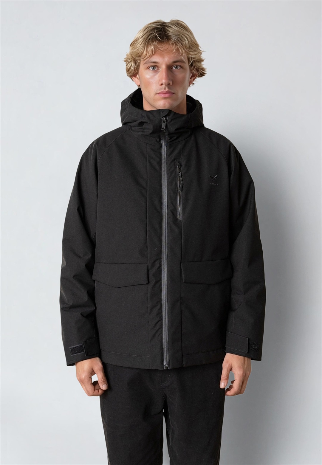 Fat Moose Outdoorjacke - black fm-black/schwarz