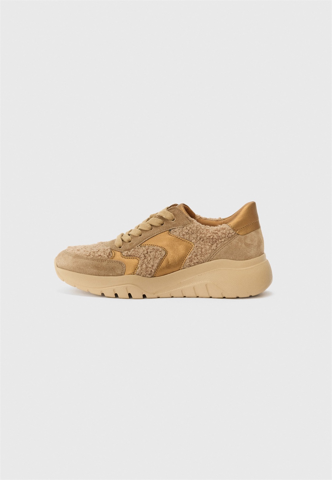 Gabor Sneaker low - gold-coloured/beige/goldfarben Gabor Sneaker low - gold-coloured/beige/goldfarben