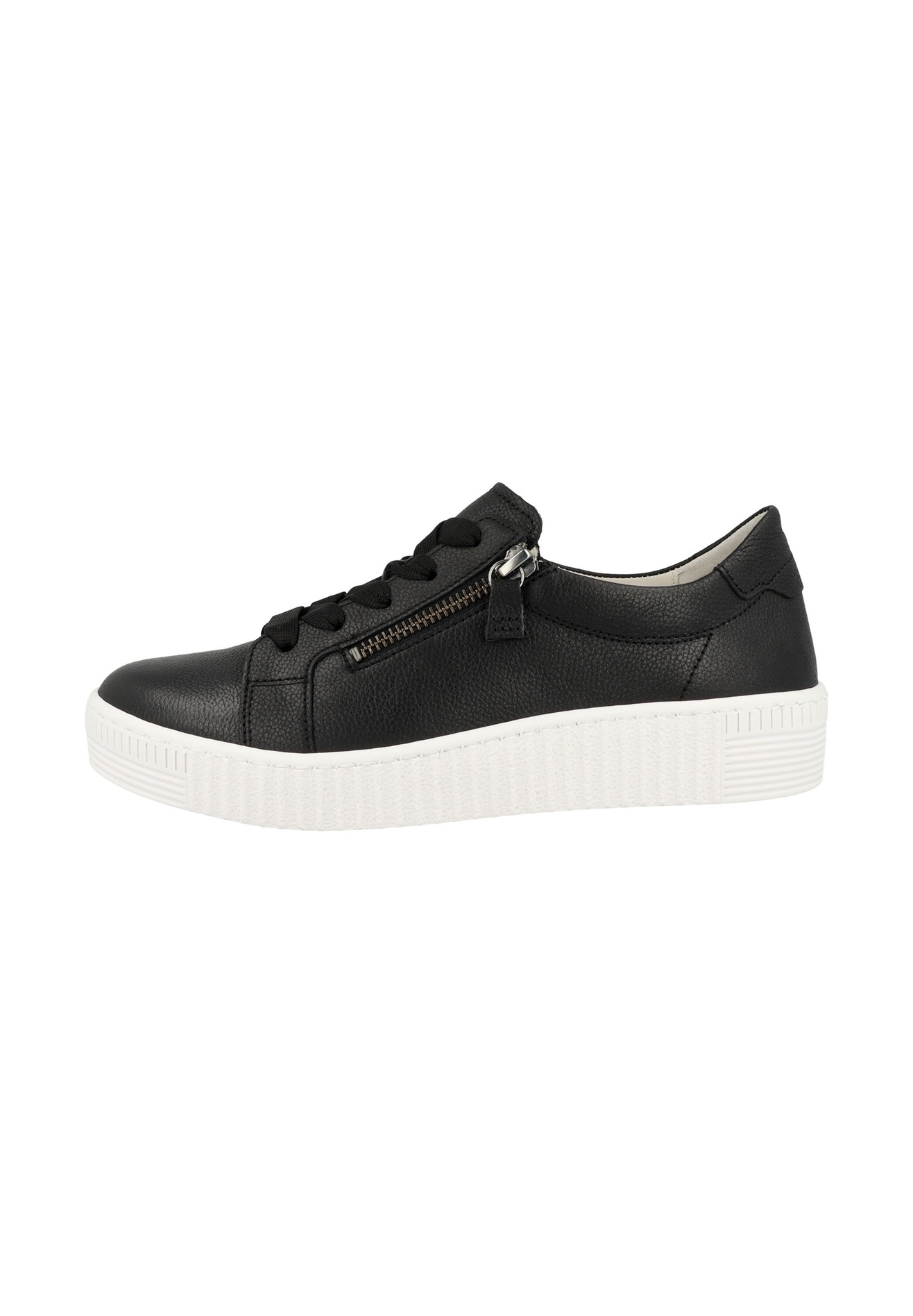 Gabor Sneaker low - black ice/schwarz