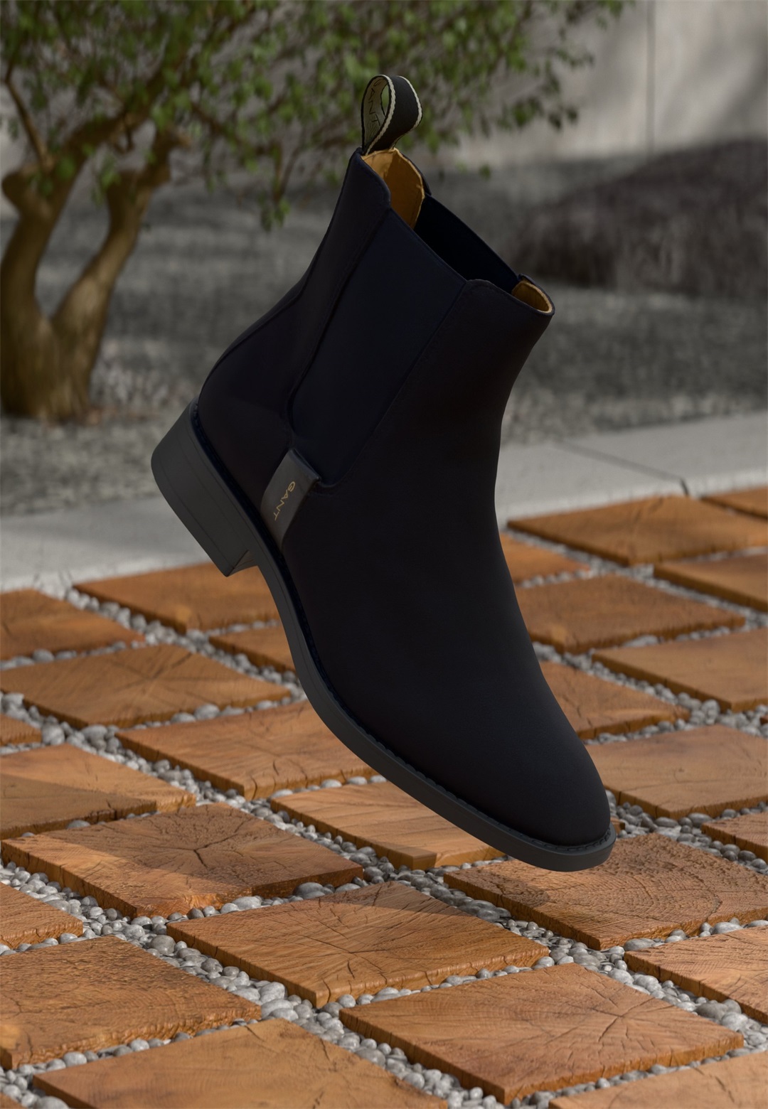 GANT FAYY - Stiefelette - marine/dunkelblau