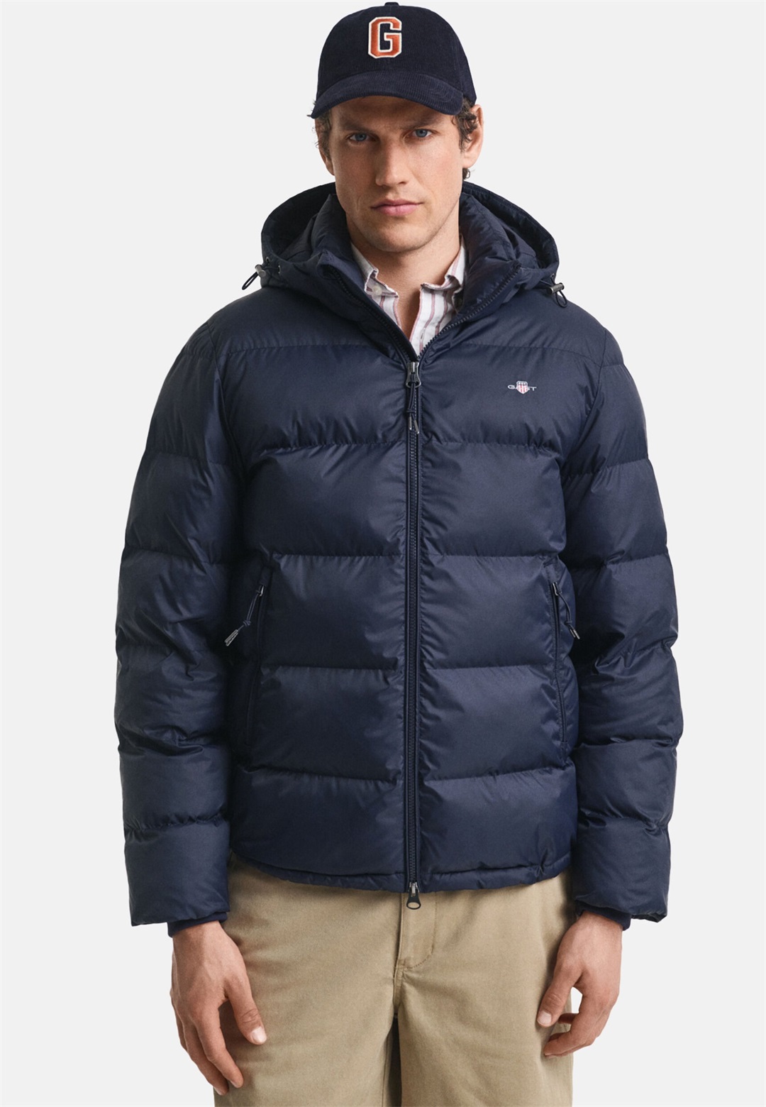 GANT ACTIVE CLOUD JACKET - Winterjacke - evening blue/dunkelblau