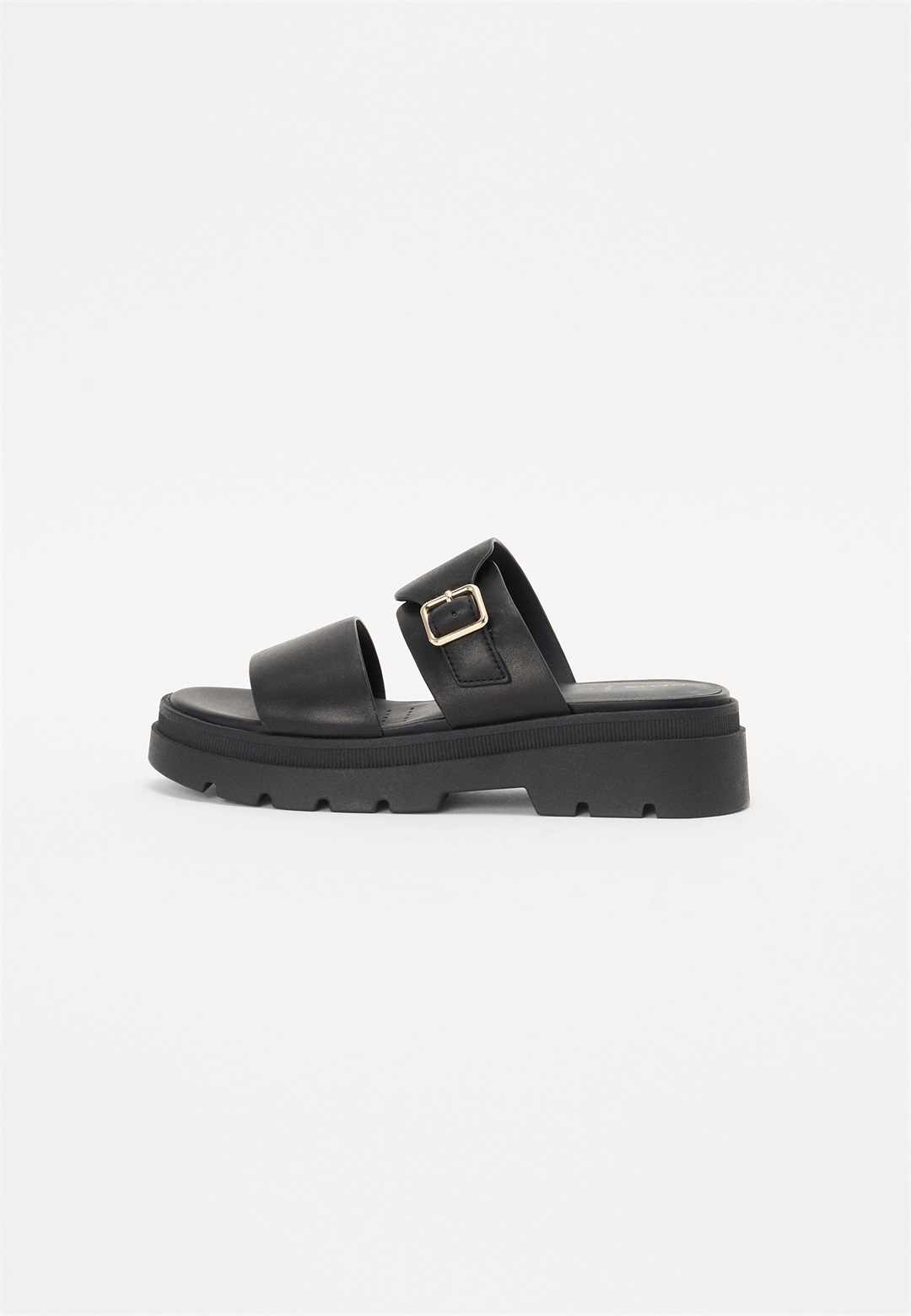 Geox D ADACTER S - Pantolette flach - black/schwarz