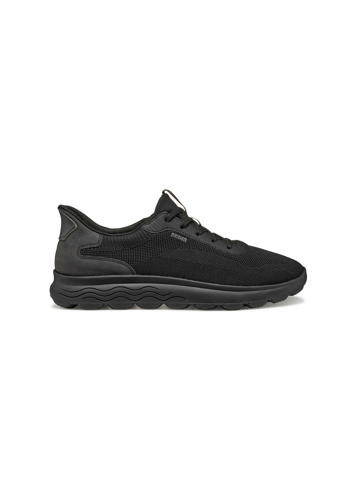 Geox SPHERICA PLUS - Sneaker low - black/schwarz