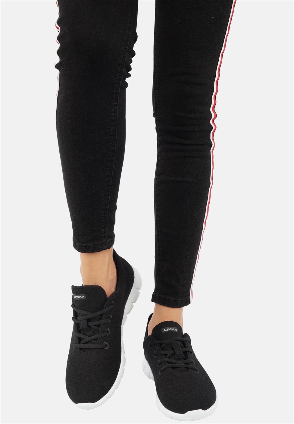 Giesswein MERINO RUNNERS - Sneaker low - black denim