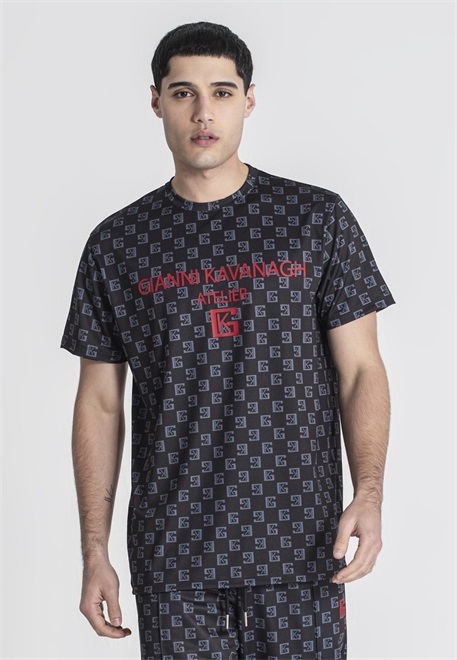 Gianni Kavanagh ATELIER - T-Shirt print - black/schwarz