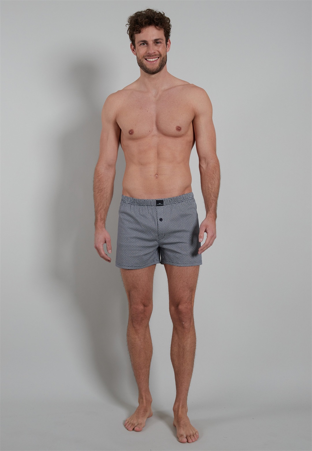 Götzburg 2ER PACK - Boxershorts - blau mittel minimal/blau