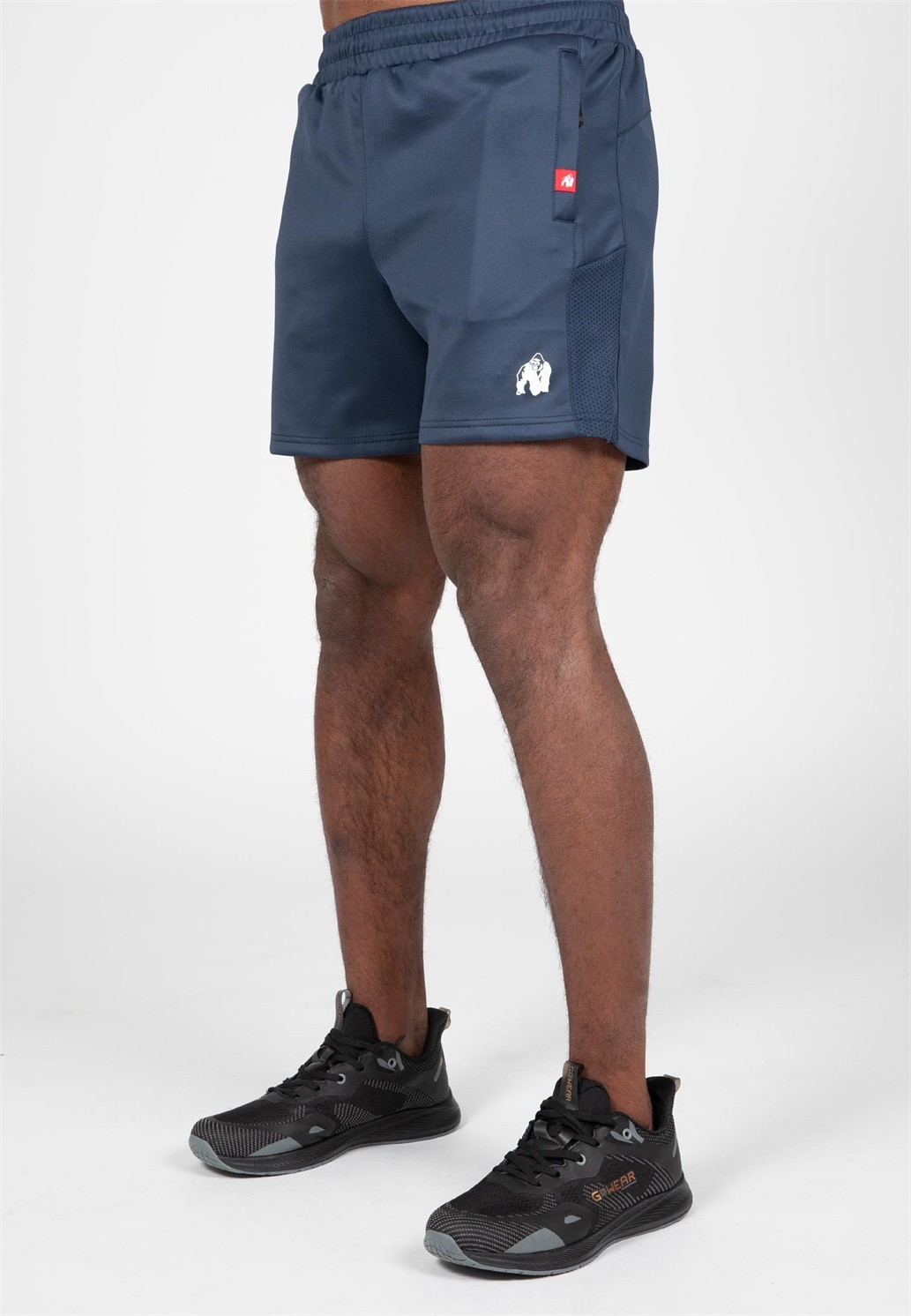 Gorilla Wear TENNESSEE TRACK - Kurze Sporthose - navy/blau