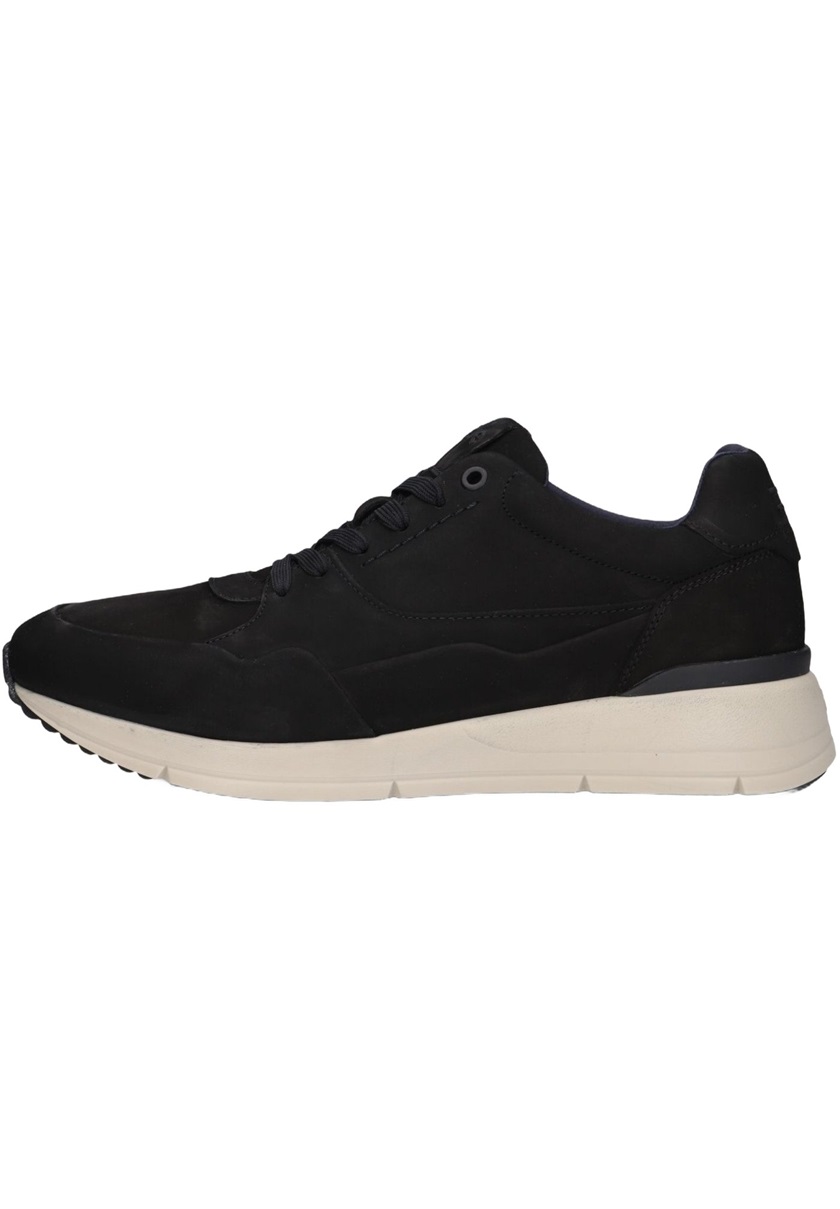 Greve WALKER - Sneaker low - black nubuck/schwarz