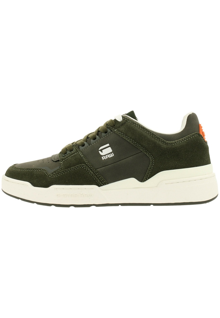G-STAR ATTACC POP - Sneaker low - olv-orng/oliv