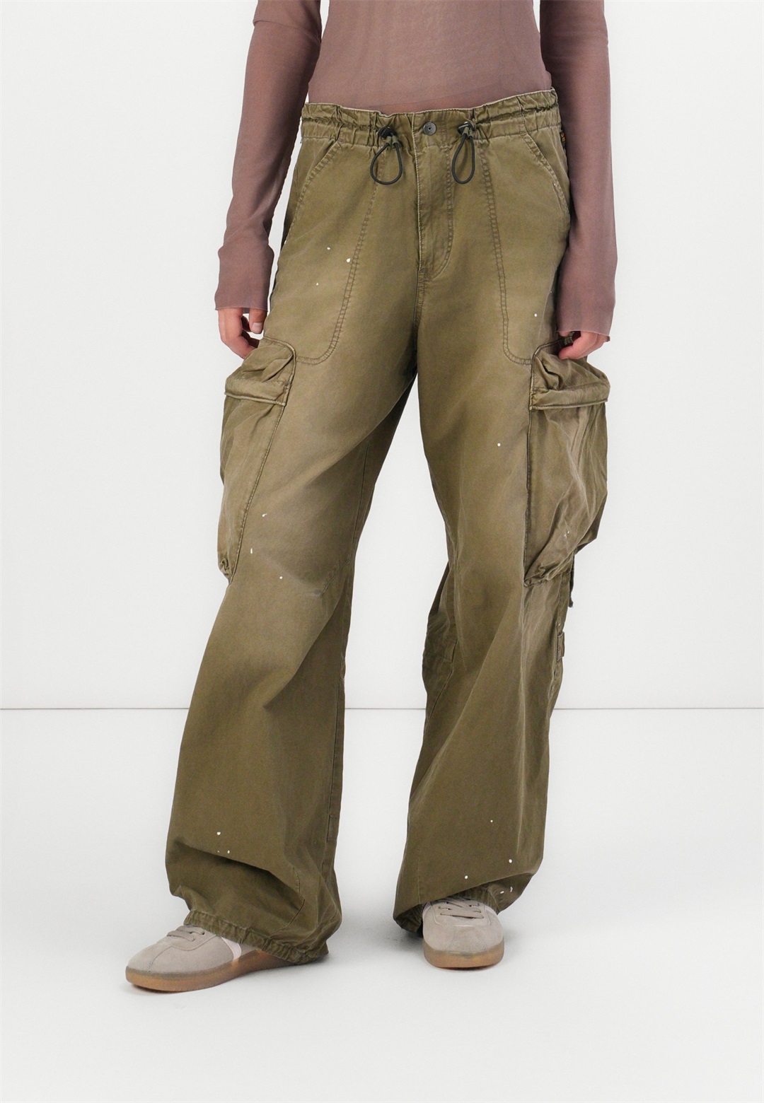G-STAR BALLOON CARGO - Cargohose - vintage dust antic green/grün