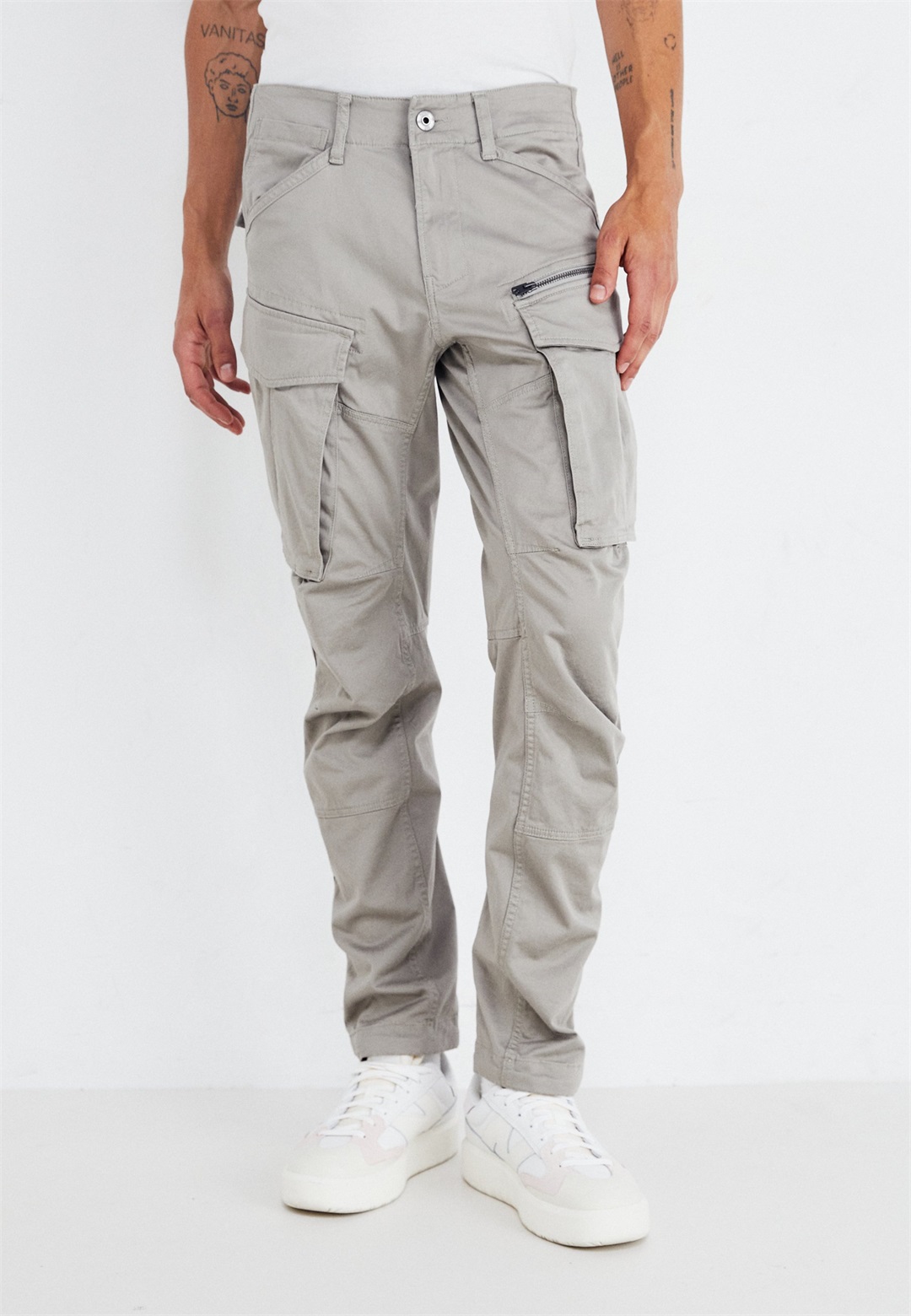 G-STAR ROVIC - Cargohose - rock ridge/grau